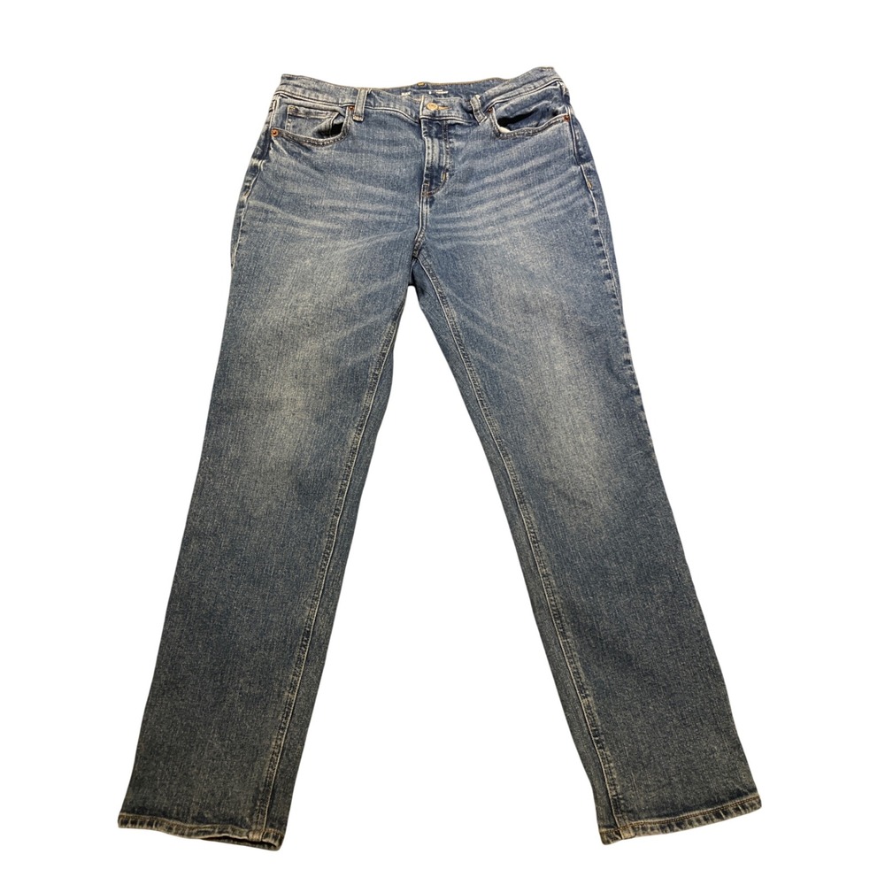 Old Navy Jeans Women's Size 6 Mid Rise Boyfriend Medium Wash‎ Cotton Blend